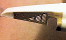 Completed PE flood hole template stern)