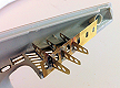 Stern baffle plates & ribs assembled