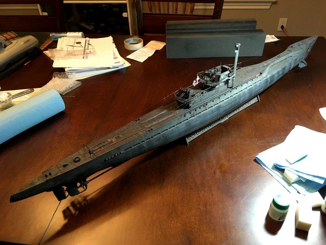Modelling U 190 Weathering Modelling U 190 Weathering
